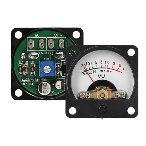 VU Level Amp Audio Meter VU Meter Sound Pressure Gauge - 1