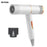 Negative Ionic Blow Dryer Salon Professional Smooth Hair Blower - White / US Plug - 1