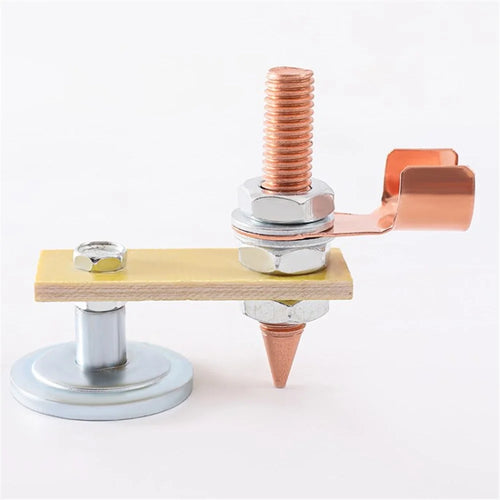 Magnetic Welding Clamp Strong Magnetism Welding Support Holder Ground Clamp Tools - 1 Foot - 1