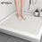 45x75cm Non-Slip Bathroom Shower Rug Carpet Durable Wear-Resistant PVC Bath Mat - White - 1