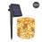 Outdoor Solar Fairy String Light Adjustable Waterproof Durable Silver Wire Light for Patio Garden Christmas Decoration - Warm Light / 12m - 1