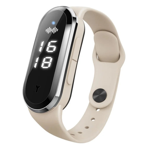 M21 Ultrasonic Mosquito Repellent Bracelet Watch Anti Mosquito Repeller Wristband - White - 1