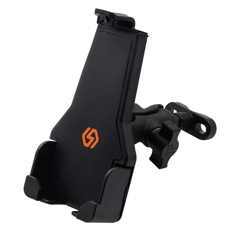 WUPP Motorcycle Phone Holder Bike Phone Mount Clamp for Handlebars Rearview Mirror - 1
