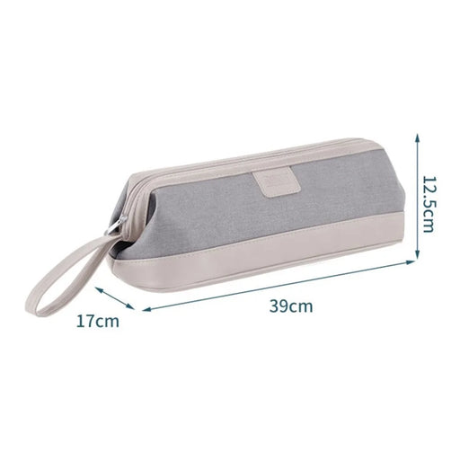 BUBM Straightening Iron Storage Bag Travel Case for Dyson Airwrap Hair Dryer - Grey - 1