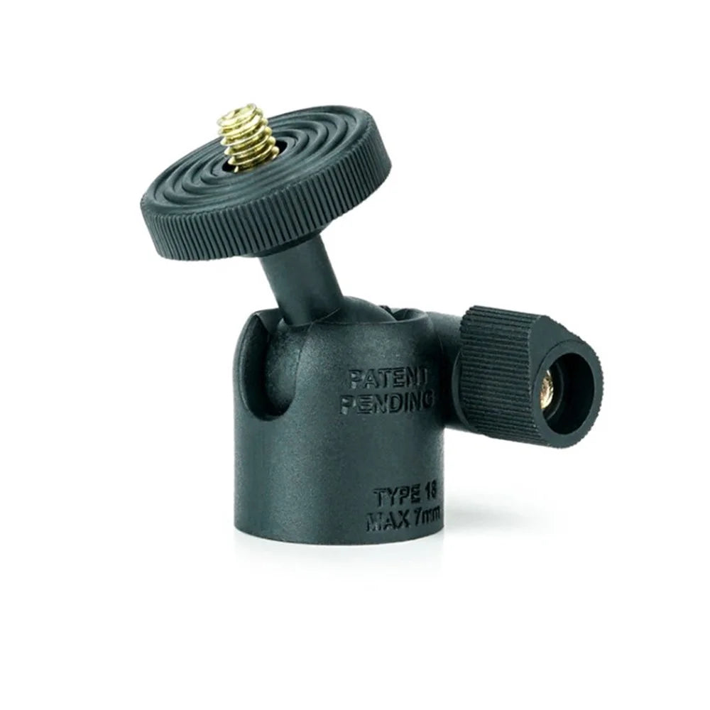 LINCO 1 / 4 Gimbal Camera Mounting Tripod Adapter Stabilizer - Black - 1