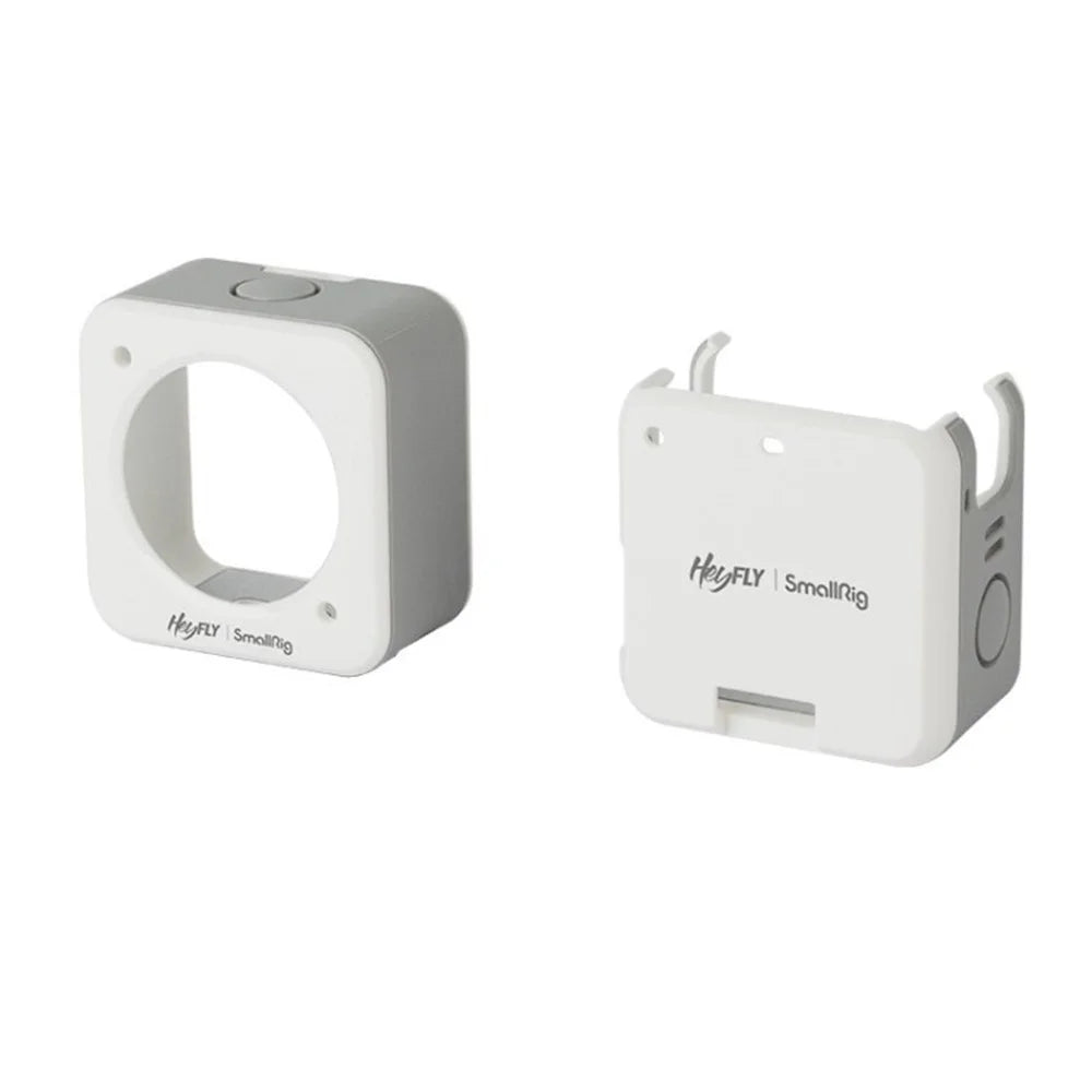 SMALLRIG Anti-scratch Magnetic Camera Case Cover for DJI Action 2 Housing Cage - White - 1