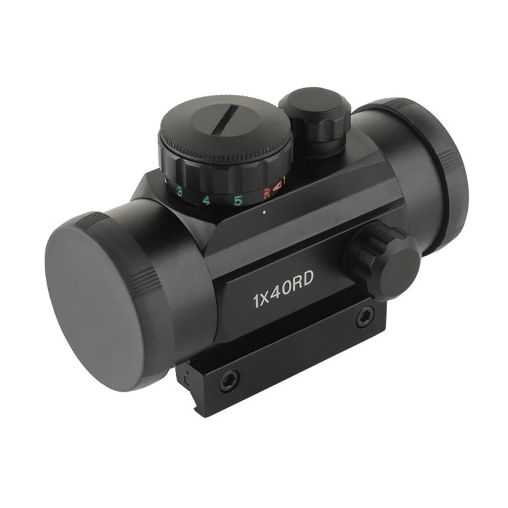 1X40 Red Green Dot Sight Riflescope Tactical Telescope Monocular - Red Green Dot - 1