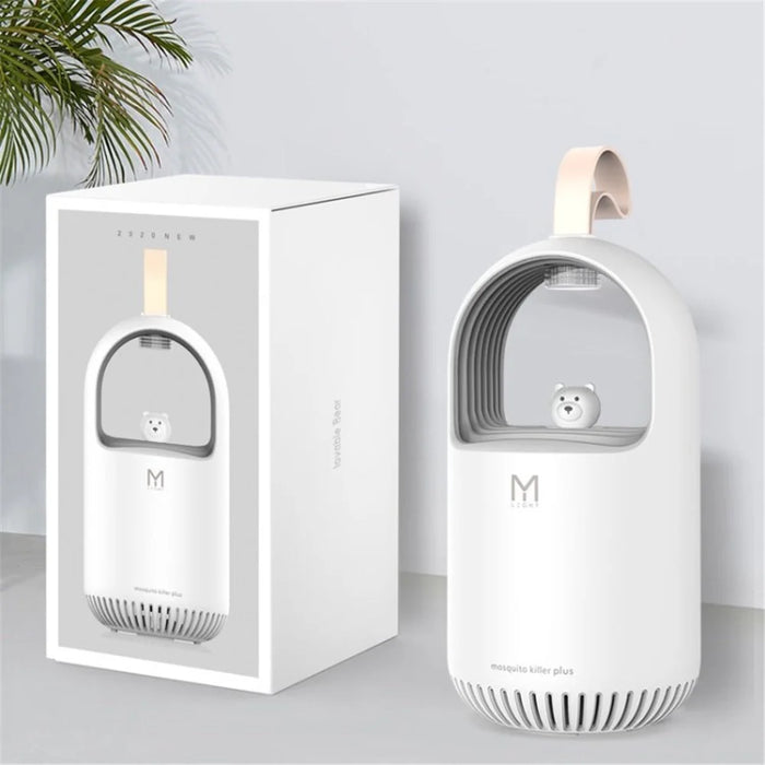 Indoor Insect Trap Bug Zapper Electric Mosquito Killer USB Mosquito Lamp - White - 1