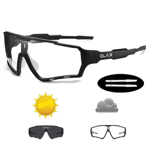 ELAX Sunglasses Color Changing Goggles Bicycle Cycling Sport Outdoor Glasses - AP1 - 1
