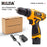 HILDA Electric Drill Screwdriver 12V US Plug Rechargeable Cordless Woodworking Drill Power Tool Power Drill Driver - 1