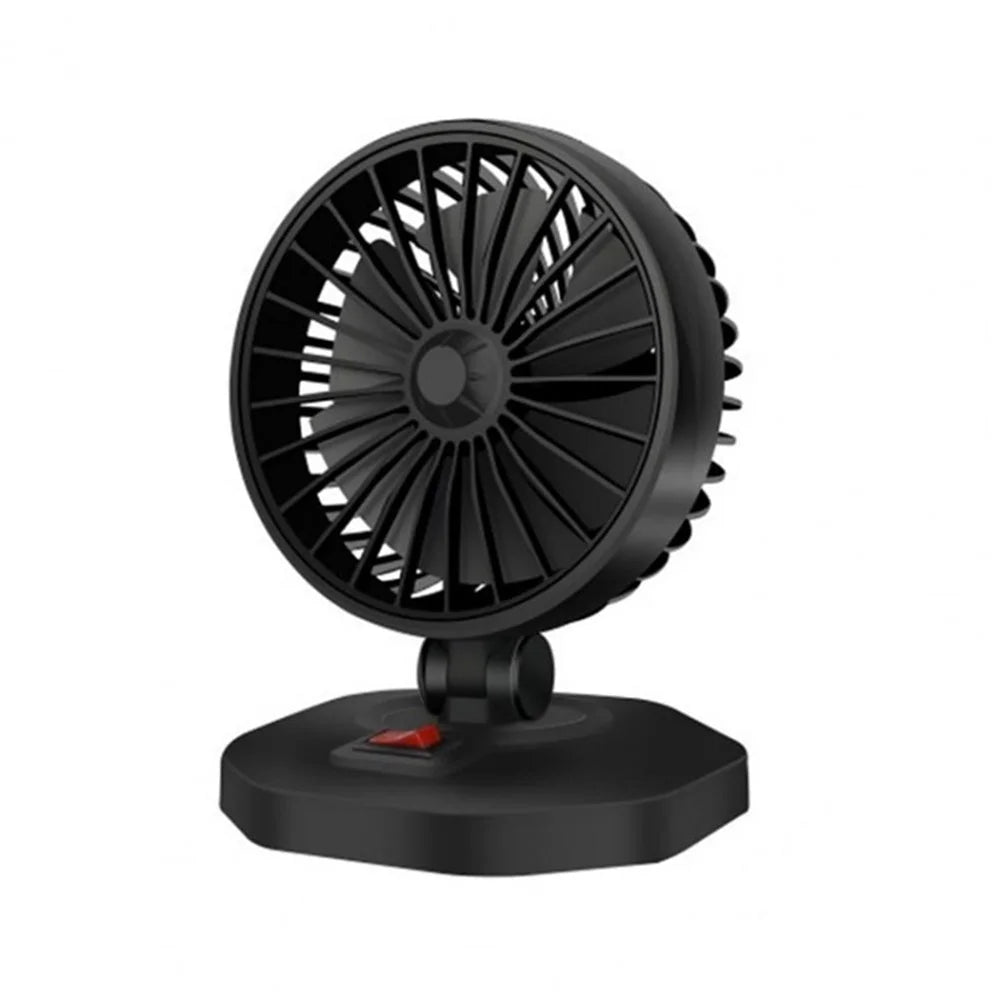12V-24V Car Cooling Fan 3.1A USB Plug-in Portable Vehicle Fan Vehicle Mounted USB Fan Phone Charging Station - Single-Head - 1