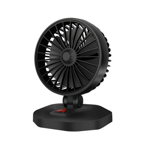 12V-24V Car Cooling Fan 3.1A USB Plug-in Portable Vehicle Fan Vehicle Mounted USB Fan Phone Charging Station - Single-Head - 1