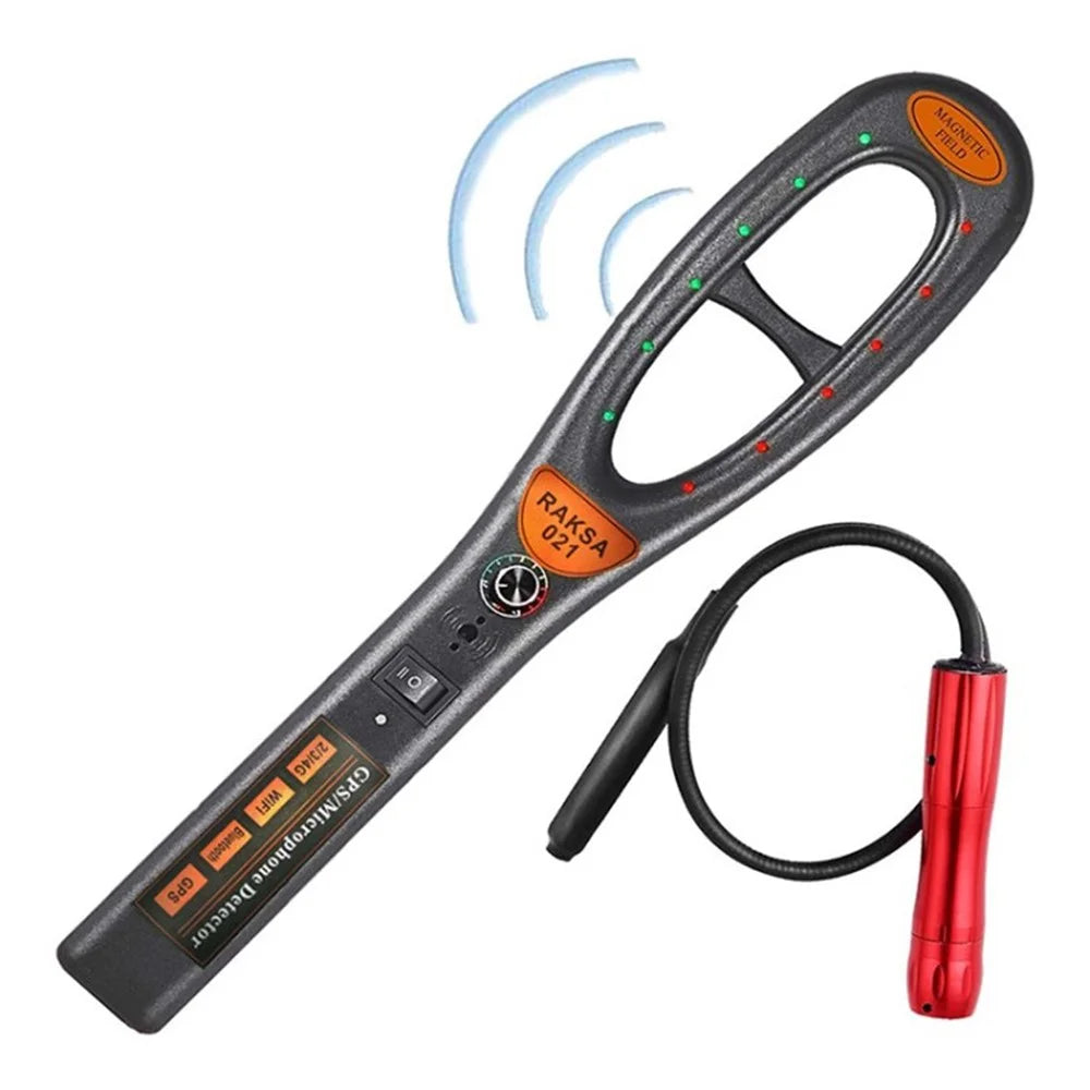 HK809 HK007 Raksa 021 Wireless Camera Scanner Phone SIM Card Scanner Car GPS Signal Anti-Spy Detector for Car Bug Sweeper - 1