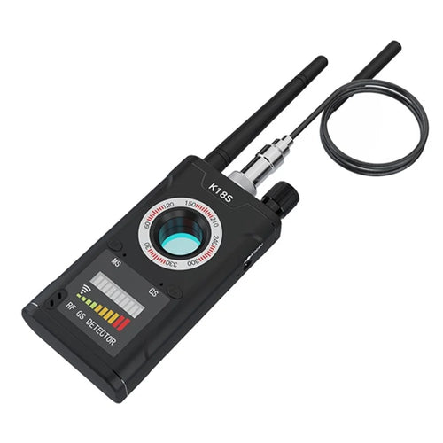 K18S Hidden Device Detector Anti-Bug Audio Spy Camera Finder GSM GPS Signal Tracker RF Locator Wireless Camera Detector - 1