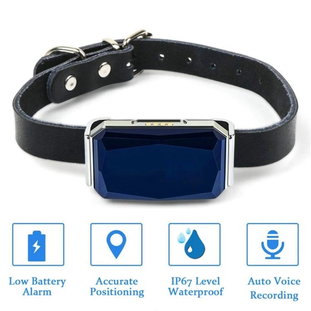 G12 Pet Collar IP67 Waterproof GPS Dog Tracker GSM AGPS WiFi LBS Cat Sheep Pet Tracking Locator - 1