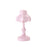 Retro Lotus Leaf Shape Bedroom Table Lamp 3 Lighting Modes Mini Dormitory Lamp - Pink - 1