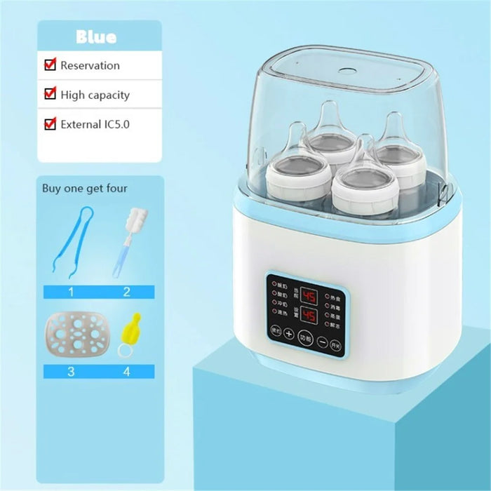 Electric Baby Bottle Warmer Stronger Power Fast Breast Milk Warmer Baby Food Heater - Blue - 1