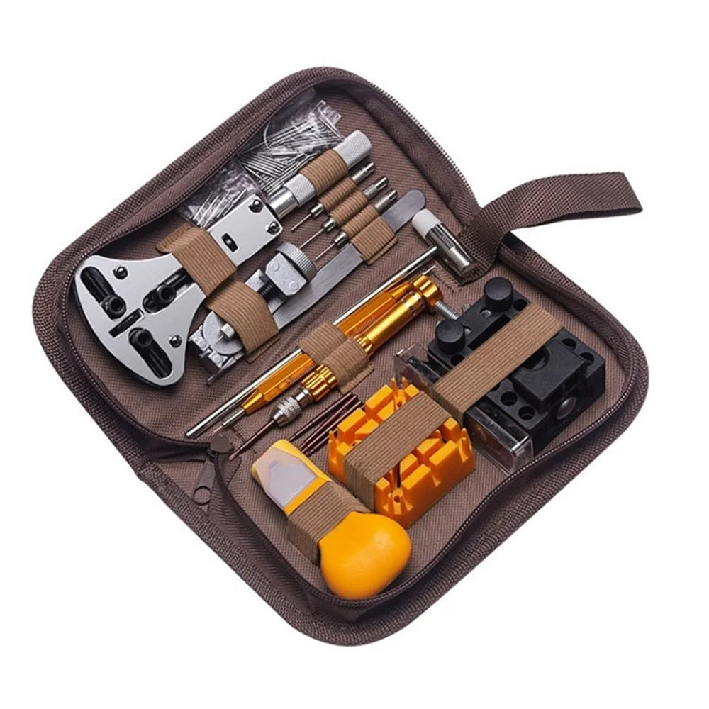 149Pcs / Set Watch Repair Tool Kit  Tweezers Spring Case Opener Spring Bar Tools Opening Remover Watchmaker Tool - 1
