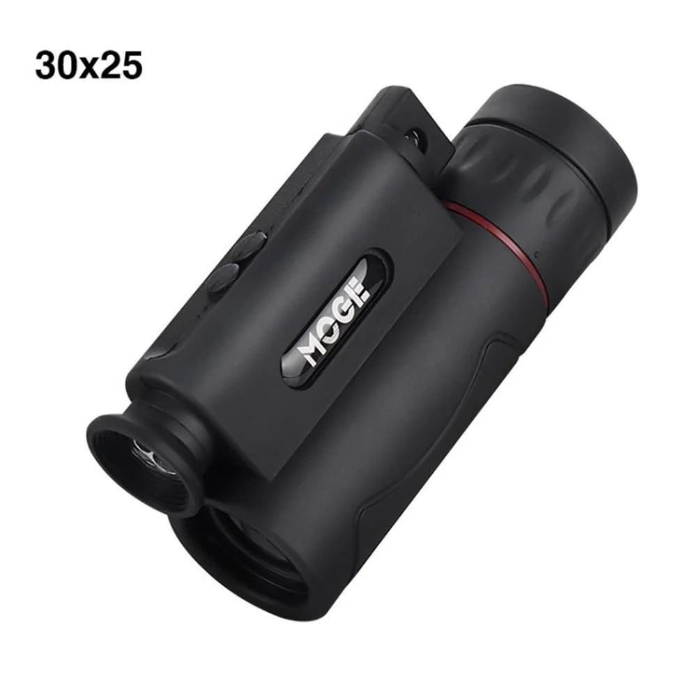 MOGE 30x25 High Powered Monocular Phone Camera Adapter Night Vision Telescope for Birds Watching Hunting Hiking - 1