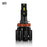 2pcs HAIZG LED Fog Light Bulb Replacement Headlight for Cars, Trucks - H1 - 1