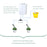Automatic Garden Watering Pump Plant Flower Moisture Control Drip Sprinkler with Timer System - H2 - 1