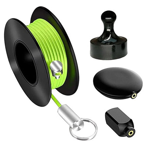 Magnetic Wire Puller Cable Wire Pulling System Wall Wire Fishing Line Guide Threader Hand Tool - Type B - 1
