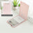 A4 File Box Organizer Case Office Document Storage Box Stackable Desk Storage Box Holder - Pink - 1