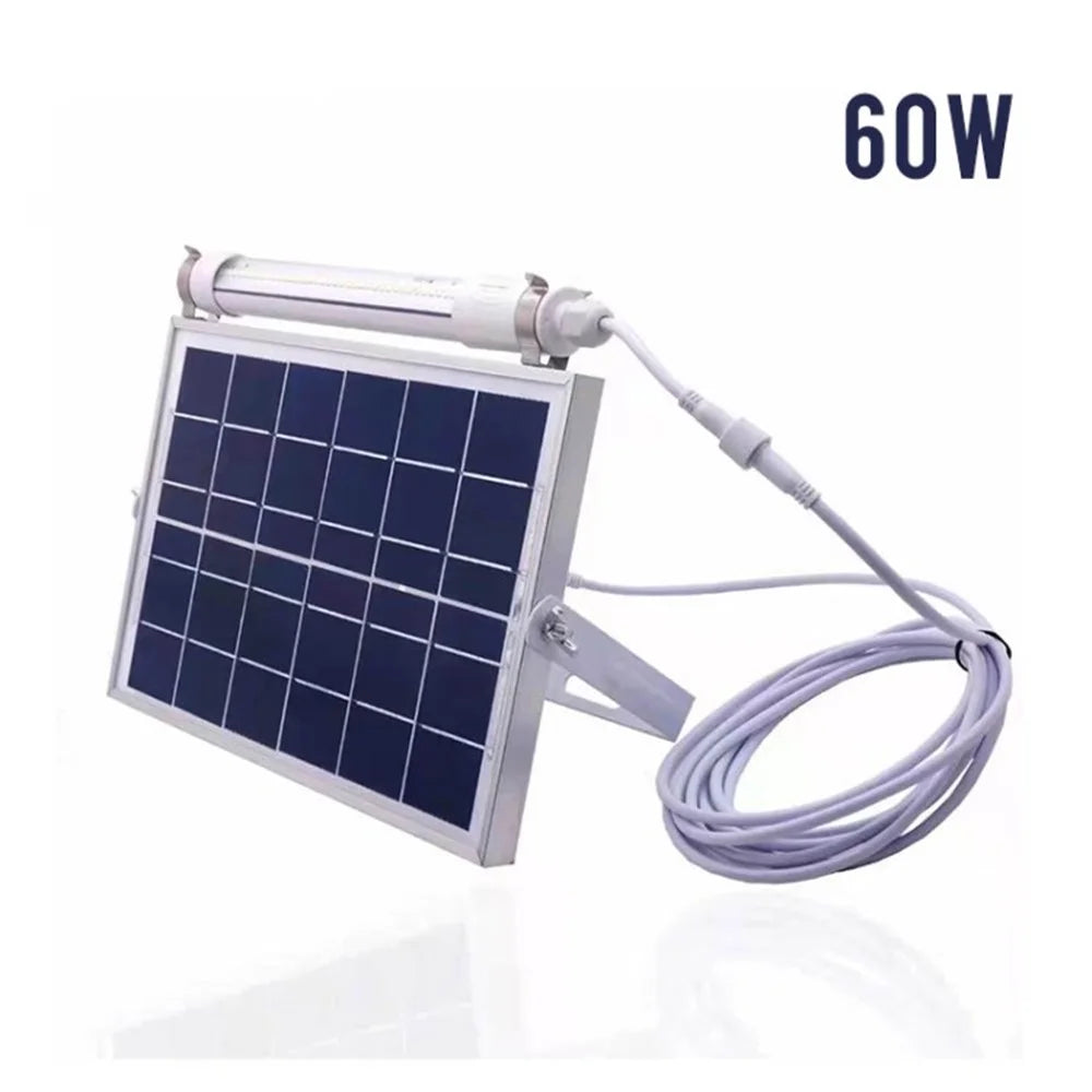 Solar Powered Light Wall Light Outdoor Waterproof Daylight Motion Sensor Security Advertising Light - 60W - 1