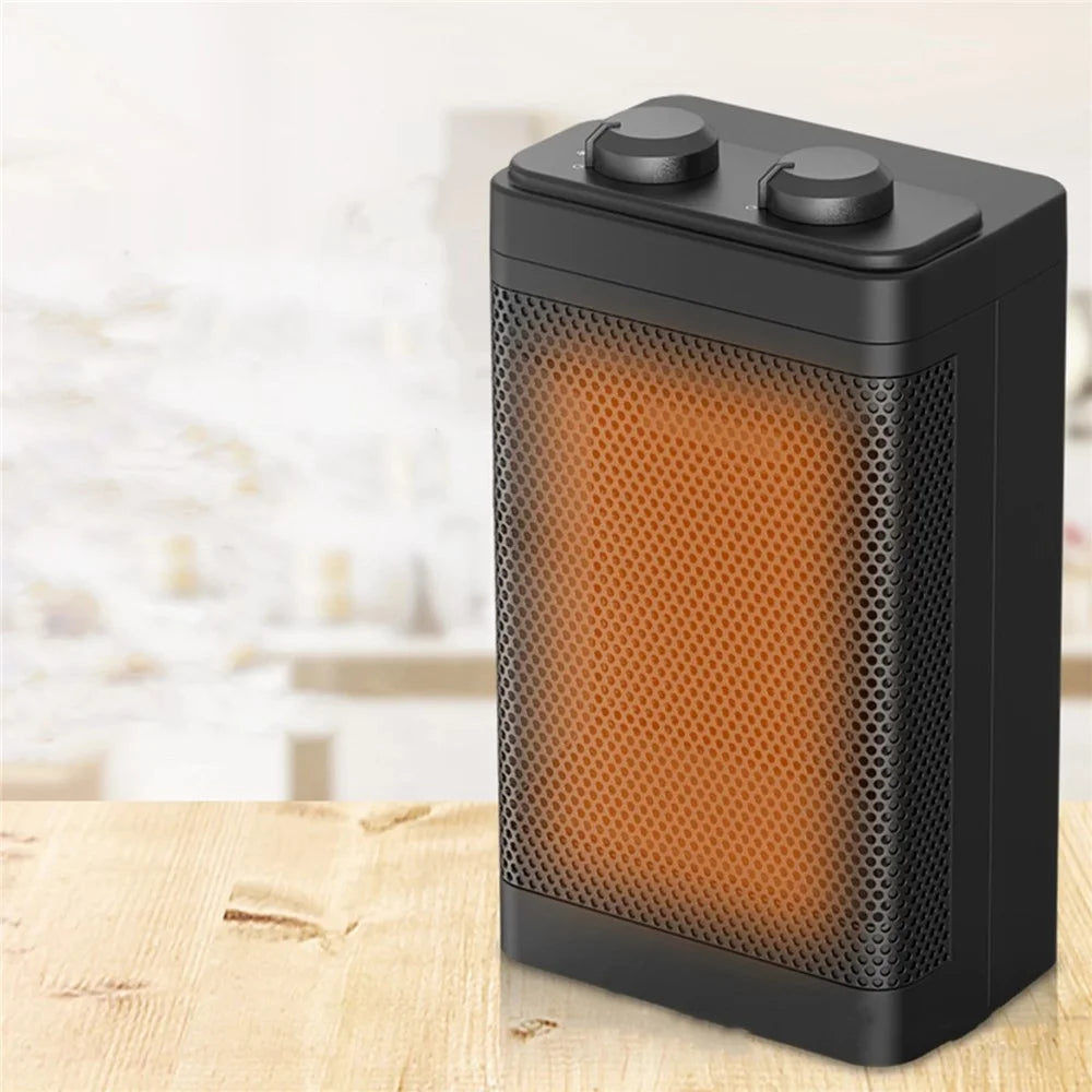 Electric Indoor Heater Thermostat PTC Fast Heating Fan for Home Office - YND - 1200F / US Plug - 4