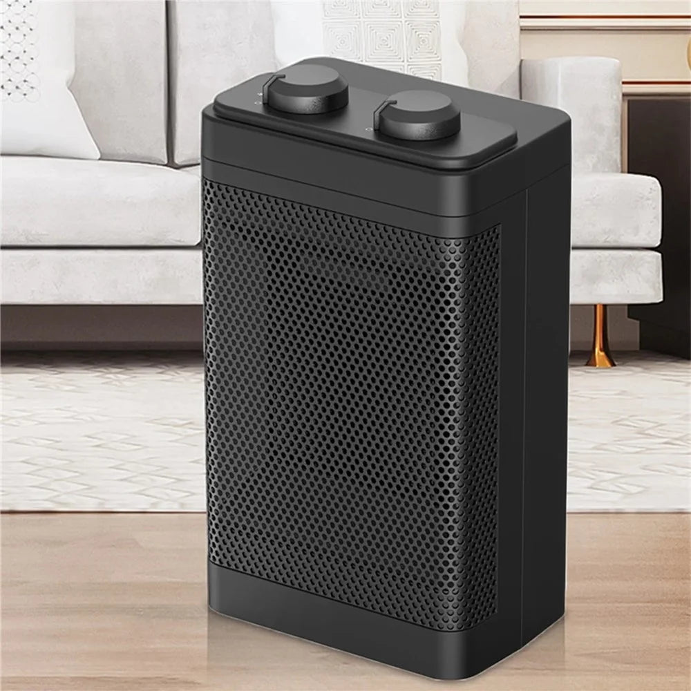 Electric Indoor Heater Thermostat PTC Fast Heating Fan for Home Office - YND - 1200F / US Plug - 5