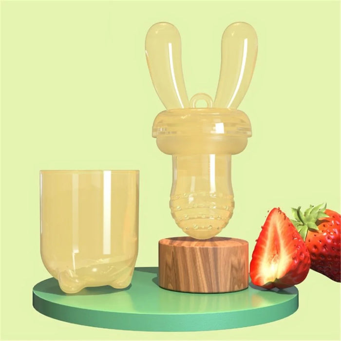 Baby Fruit Feeder Pacifier Infant Baby Teething Toy (BPA-Free, NO FDA Certification) - M - 1