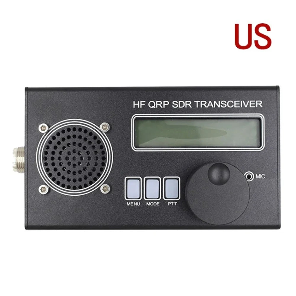 USDR-USDX HF QRP SDR Transceiver Shortwave Receiver SSB / CW Transceiver 8-Band 5W Ham Radio - US Plug - 1