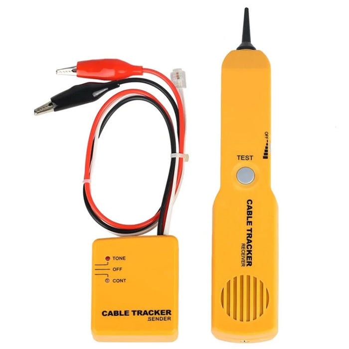 RJ11 Network Phone Line Toner Tracer Wire Tracker Diagnose Tone Cable Finder Detector - 1