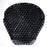 Heat Insulation Motorcycle Seat Cushion Honeycomb Breathable Motorcycle Seat Pad Butt Protector - Black - 1