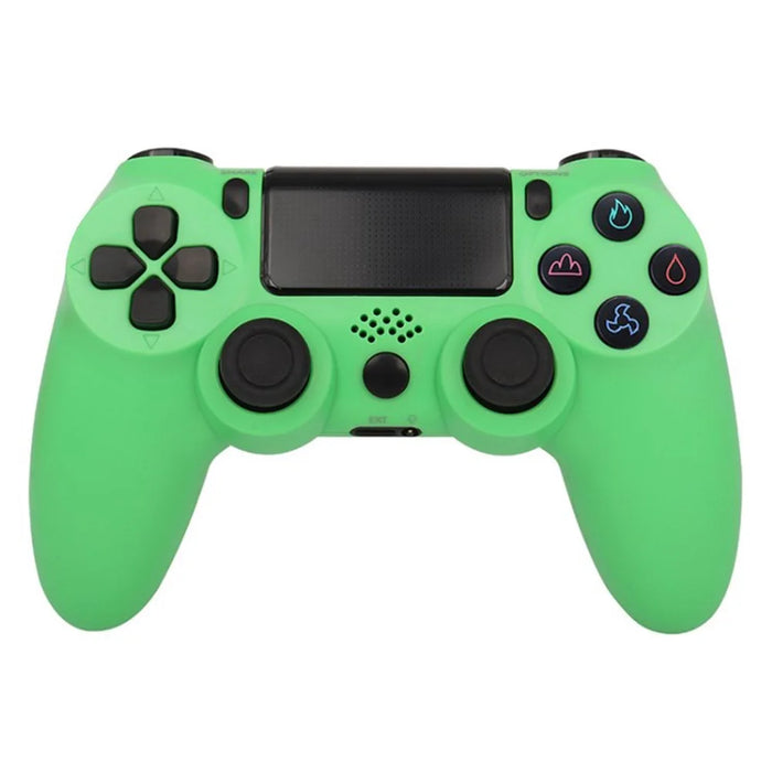 For Sony PlayStation 4 Wireless Game Controller with Touchpad Dual Vibration Bluetooth-compatible 4.0 Gamepad - Green - 1