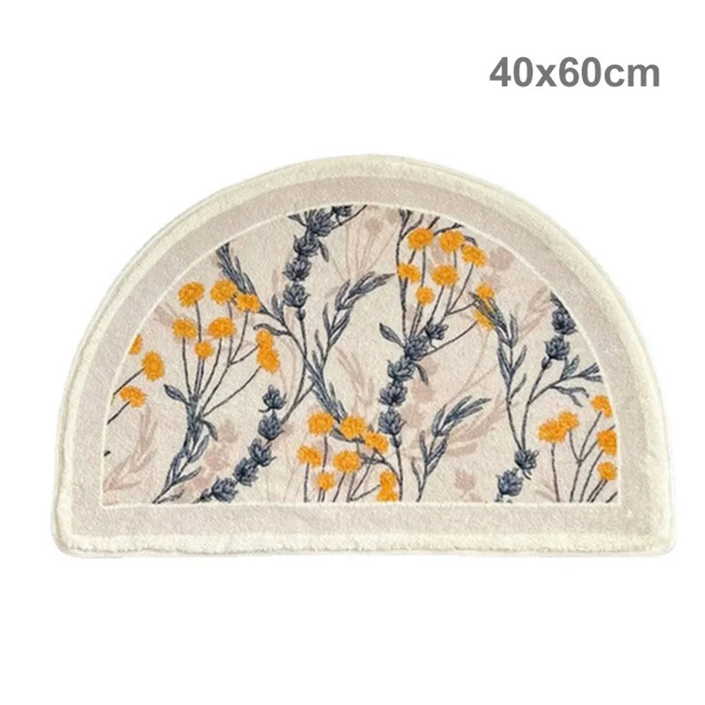 Soft Faux Cashmere Rug Living Room Carpet for Children Bedroom Home Decor Non Slip Nursery Rug - 40x60cm - 1
