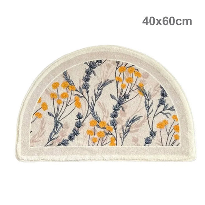 Soft Faux Cashmere Rug Living Room Carpet for Children Bedroom Home Decor Non Slip Nursery Rug - 40x60cm - 1
