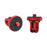 Camera Bracket Adapter for Insta360 ONE X3 / X2, Sports Camera Helmet Fixed Mounts with 1 / 4 inch Long Screw Camera Accessories - Red - 5