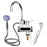 012 Electric Water Heater Faucet with Shower Head Instant Hot Water Tap for Kitchen Bathroom - EU Plug - 1