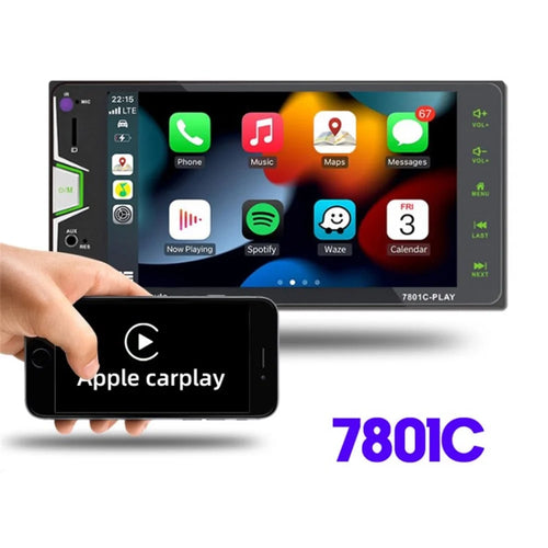 POLARLANDER 7801C Car Multimedia Player 7-inch Screen Car Radio GPS Audio Stereo Head Unit for Toyota Corolla - 1