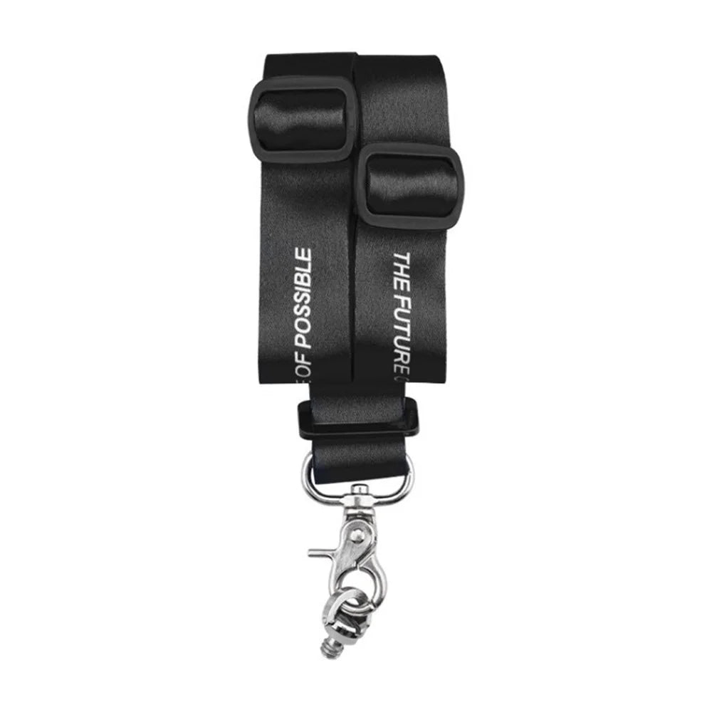 BRDRC Camera Neck Lanyard for Insta360 ONE X3 / X2 Anti-Lost Safety Hanging Strap Belt - Black - 1