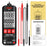 BSIDE A1 Mini Digital Multimeter Non-Contact Voltage Detector Pen LCD Display Fast Accurately Measures Multimeter - English (No Battery) - 1