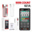 ANENG 621A Digital Multimeter Intelligent 9999 Counts Auto Range NCV Meter Rechargeable Tester - Black / Standard Version - 1