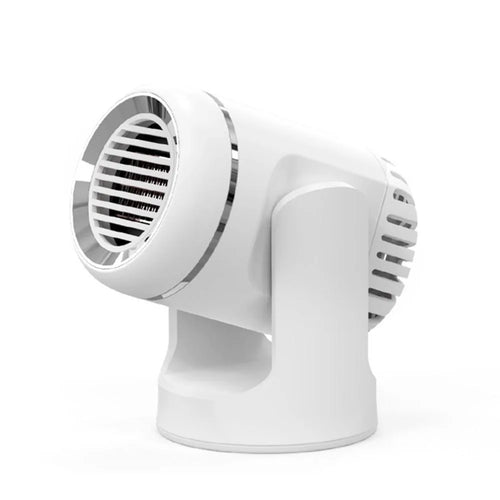 Car Heater 130W 12V Fast Heating Windshield Defroster Demister Electric Fan Heater for Cars SUV Truck and Trailer - White - 1