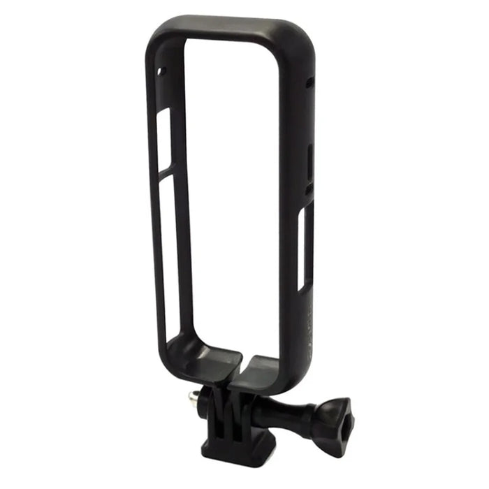 For Insta360 One X3 Panoramic Camera Plastic Protective Frame Anti-drop Cage Mount Bracket - Black - 1