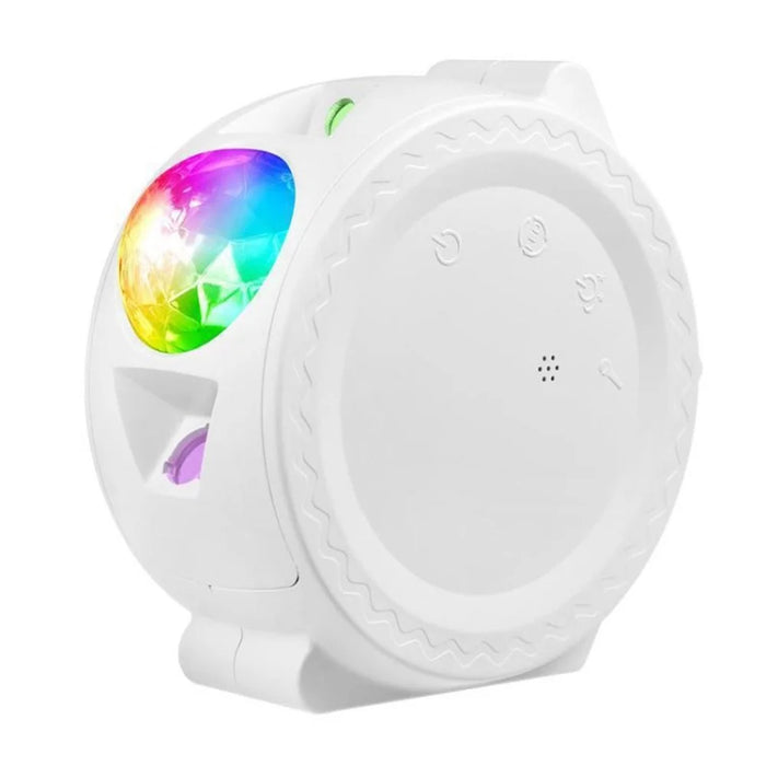 Projection Light 3-in-1 Rechargeable Starry Projection Lamp Sky Night Light Kids Toy for Bedroom - White - 1