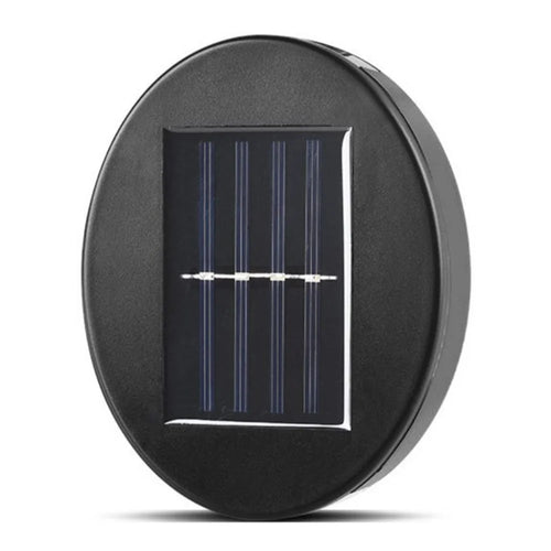 Solar Wall Light 4-LED Waterproof Outdoor Courtyard Garden Decorative Light - Yellow Light - 1