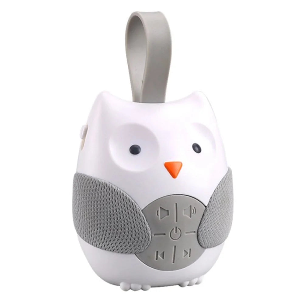 Owl Shape Portable Baby Soother Sound Machine Speaker Music Player for 0-3 Year Old Infants - 1
