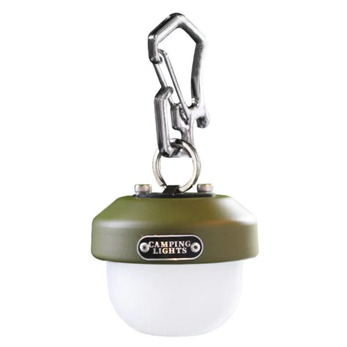 Outdoor Camping Light Portable USB Rechargeable Emergency Backpack Light LED Camping Lantern - Army Green - 1