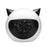 Portable Cute Space Heater Small Mini Desktop Air Heater for Home Bedroom Office Desk - White / US Plug - 1
